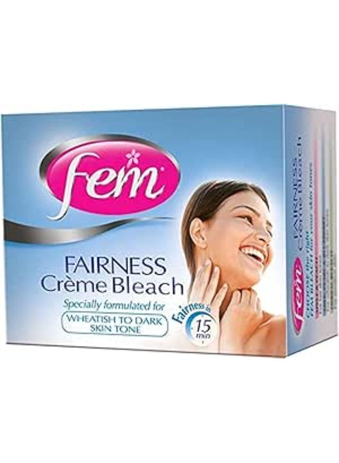 Fem, Milk, Pearl And Blueberry Fairness Cream Bleach 100grams - Image 1